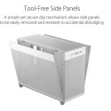 ASUS AP201 ASUS PRIME CASE, tower case (white)