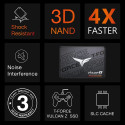 Team Group VULCAN Z - 256GB - SSD - SATA - 2.5