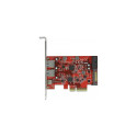 PCIe x4 laienduskaart 1x USB 3.2 Gen 2 USB-C, 2x USB-A, 1x sisemine USB 3.2 Gen 1