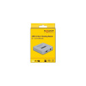 DeLOCK 64000 storage drive docking station Silver