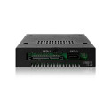 IcyDock kõvakettakarp MB992SK-B 2.5" Dual-Bay SATA 6GBit/s, must