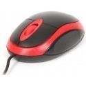 Omega mouse OM-06VR, red