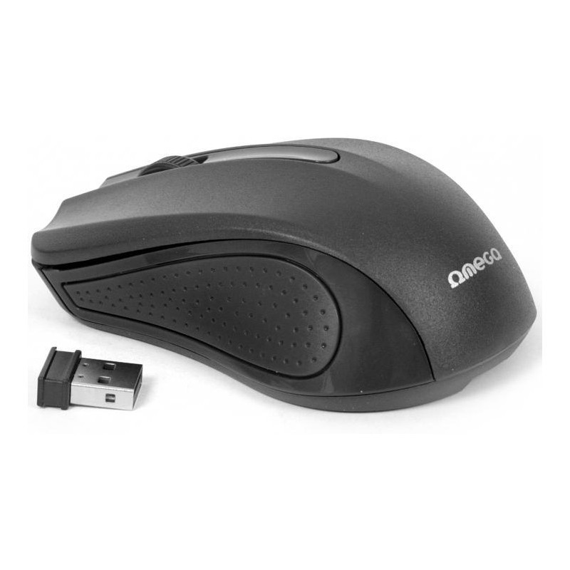 Omega mouse OM-419 Wireless, black - Mice - Photopoint