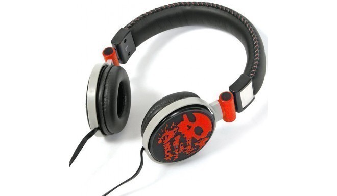 Omega Freestyle headphones FH0033, red