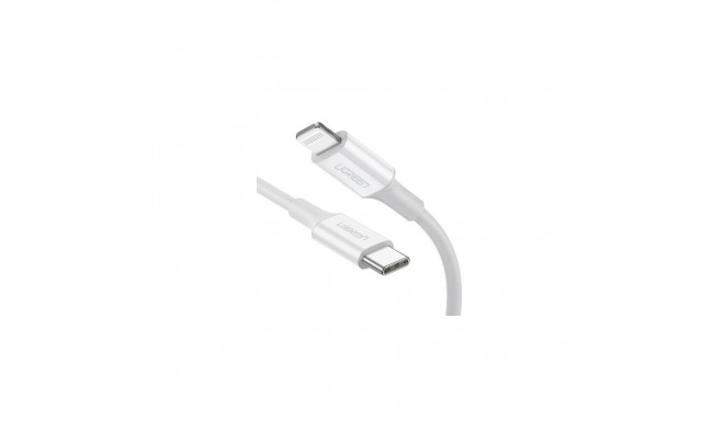 Ugreen 10493 lightning cable 1 m White