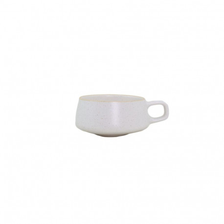 CUP WHITE DOTTED 300ML