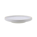DINNER PLATE WHITE DOTT 26.7CM