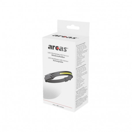 HEADLIGHT 5+3W 380LM IPX4 TW PIR