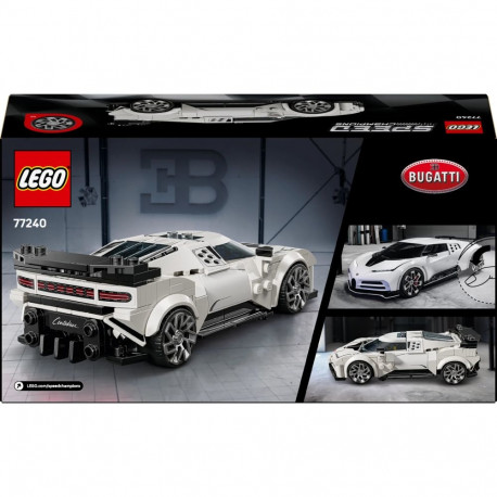 LEGO hüpersportauto Speed Champions Bugatti Centodieci 77240 5702017816081