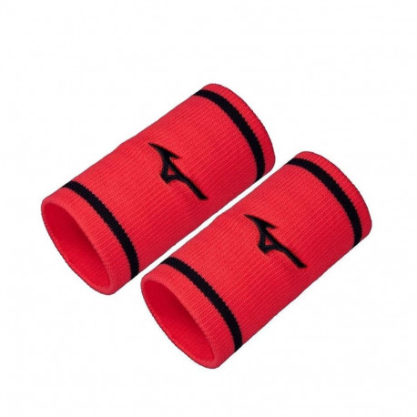 Randme higipael Mizuno Wristband Long With Line6P hibiskusepunane