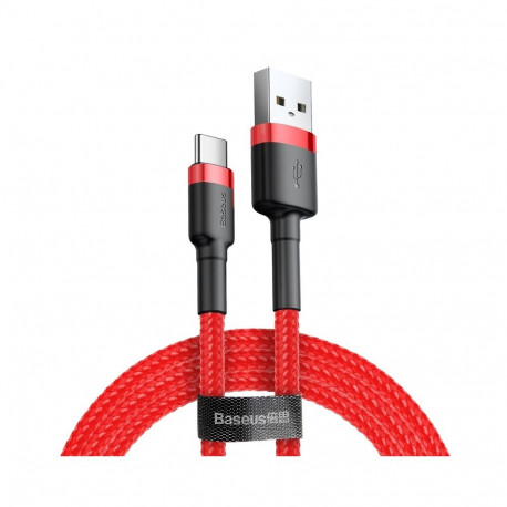 Kaabel USB2.0 A pistik - USB C pistik 1.0m QC3.0 punane BASEUS