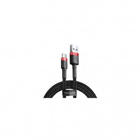 Cable USB A - USB C 1m QC3.0 red+black BASEUS