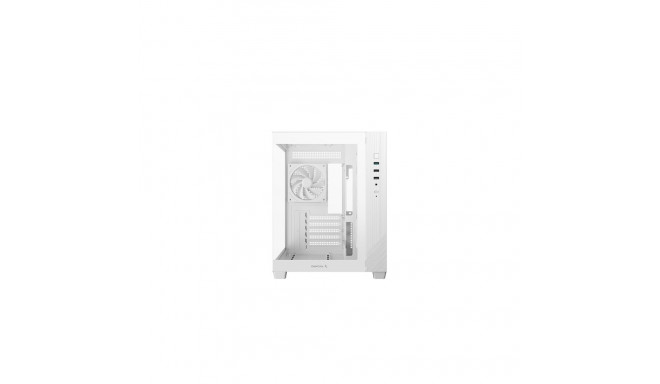 Deepcool Case | CG330 3F WH | Micro ATX | White