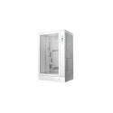 Deepcool CH270 DIGITAL WH valge mini-torn ilma toiteplokita
