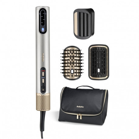 Babyliss juuksehooldus kamm Air Wand AS6555E ioonhooldus 4 kuumusetaset 1600 W kroom