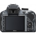 Nikon D3300 + 18-55VR II Kit, grey