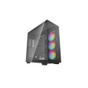 Deepcool täistorn mängukorpus CH780 külgaken must ATX+ toiteplokk kaasas ei ATX PS2