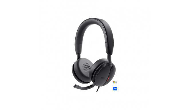 Dell Pro juhtmega on-ear peakomplekt WH5024 integreeritud mikrofon USB Type-A ANC must