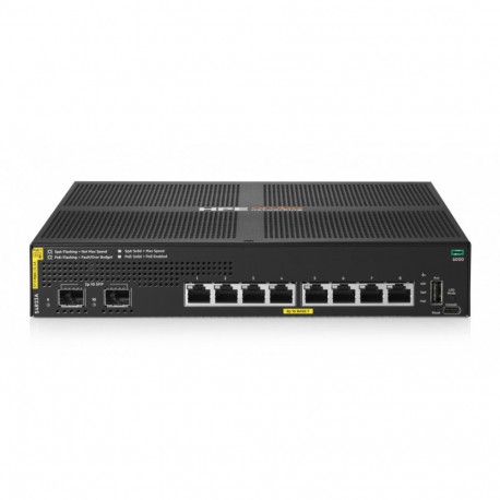 Switch Aruba Networking 6000 8G Class4 PoE 2SFP 67W S4R23A