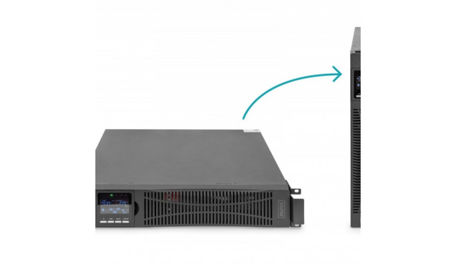 The DIGITUS Professional UPS DN-170107 is a high-performance, double-conversion Onl