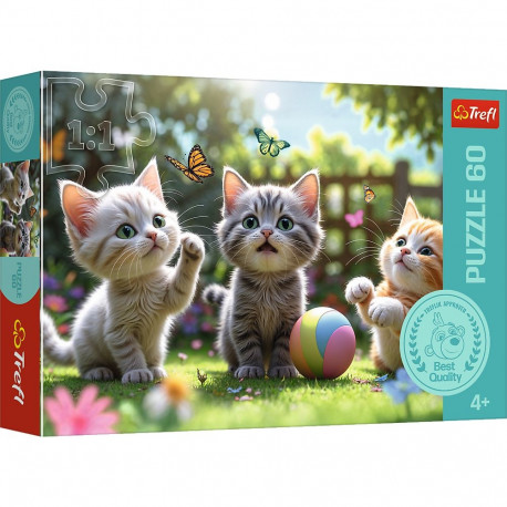 TREFL puzzle Kittens 60 pcs