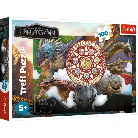 TREFL puzzle How to Train Your Dragon 100 pcs