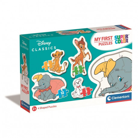 Moje Pierwsze Puzzle 3-6-9-12 DISNEY Clementoni 20806