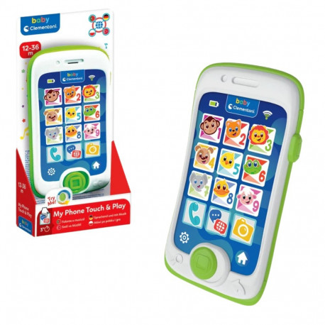 Minu esimene rääkiv puutetundlik nutitelefon poola, saksa, türgi, portugali keel Clementoni 17531