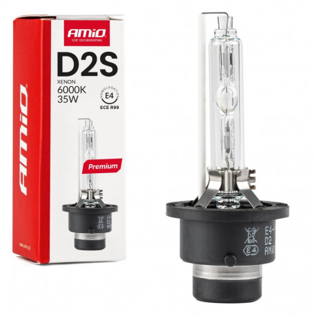 Żarówka ksenonowa żarnik xenon d2s 6000k amio premium amio-01976