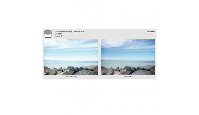 Cokin Filter Z121M Neutral Grey G2 medium (ND4) (0.6)