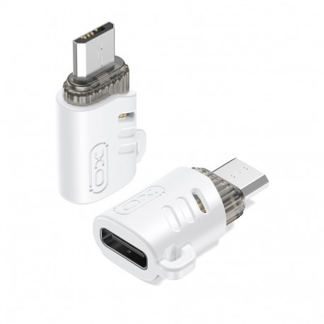 XO adapter NB256H | USB-C to microUSB | white