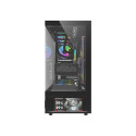 DarkFlash DS950V computer case with display (black) + 6 fans