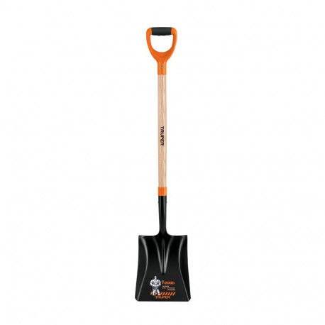 Truper shovel with D-grip handle, 120cm