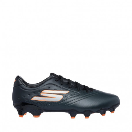 Buty piłkarskie Skechers Razor 1.5 Academy FG czarno-pomarańczowe 252015 BKOR 46