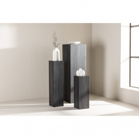 Postamentide komplekt RAMSIK 3tk, must