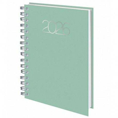 Appointment book Deusto PREMIUM Green A5 2026