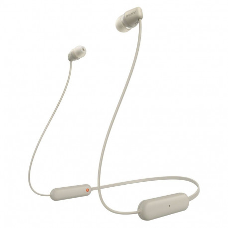 "Sony WI-C100C In-Ear Headphones beige"