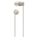 "Sony WI-C100C In-Ear Headphones beige"