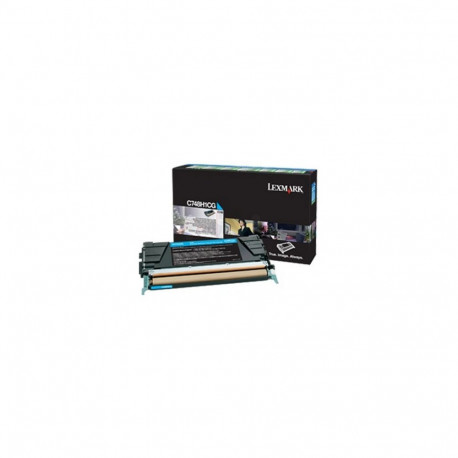 "LEXMARK C748H3CG Optra C Toner cyan HC"