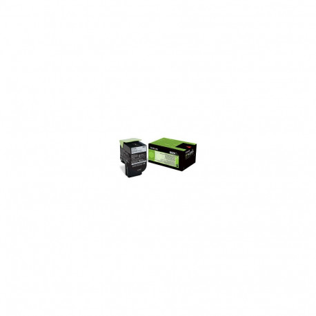 Lexmark 802K must tooner, väike maht, 1.000 lehekülge, 1-pakk, tagastusprogramm