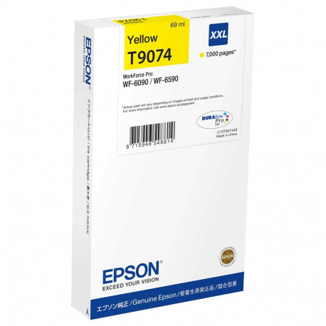 "EPSON Tinte gelb 69.0ml WF Pro 6xxx, ''XXL''"