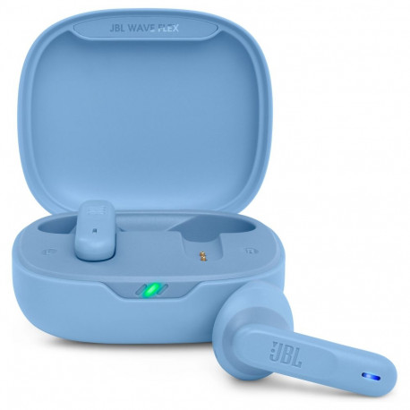 "JBL Wave Flex Kabellose In-Ear Ohrhrer, blau"