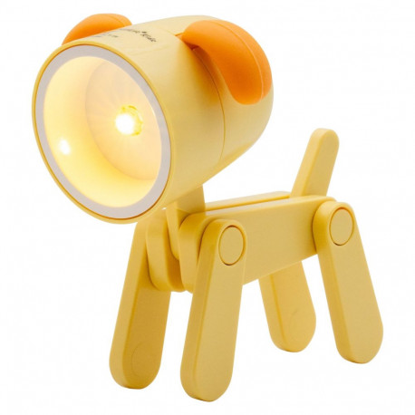 RealPower LED looma taskulamp kollane koer