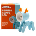 "RealPower LED-Tier Taschanlampe Blue deer"