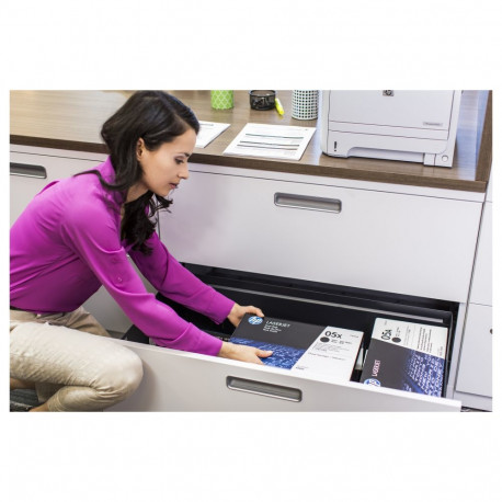 "HP 05A original LaserJet Toner cartridge CE505A black standard capacity 2.300 pages 1-pack Smart Pr