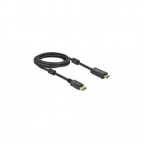 "DELOCK Aktives DisplayPort 1.2 zu HDMI Kabel 4K 60Hz 3m"
