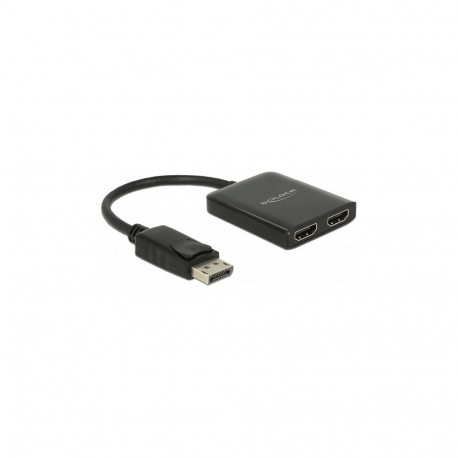 "DELOCK DisplayPort 1.4 Splitter 1 x DisplayPort zu 2 x HDMI MST"