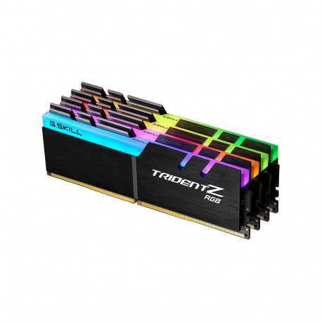 "32 GB DIMM DDR4-4000(4x 8 GB)Quad-Kit(schwarz. F4-4000C18Q-32GTZRB. Trident Z RGB. INTEL XMP)"