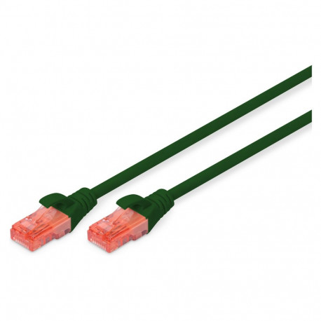 DIGITUS patch-kaabel Cat6 U/UTP 2xRJ45 0.5m roheline LSZH