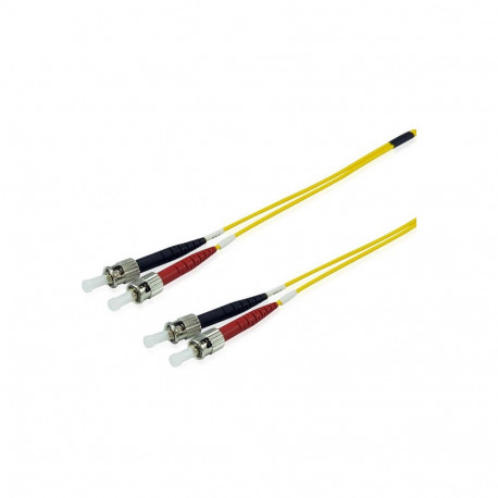 "Equip LWL Patchkabel ST->ST 3.00m Singlemode Duplex OS2 ge Polybeutel"